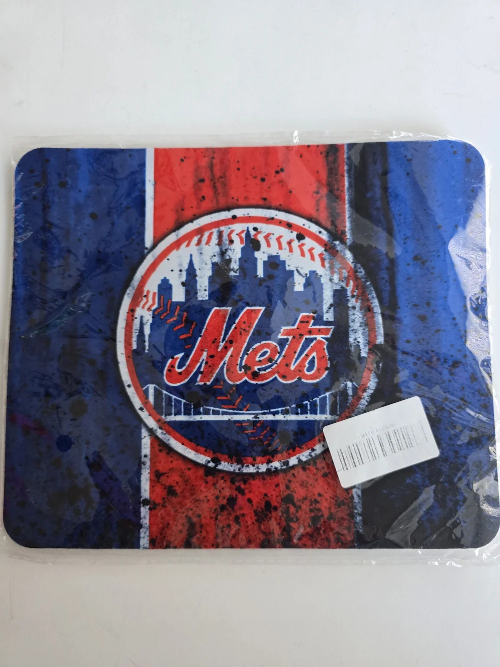 New York Mets Blue & Red Mouse Pad